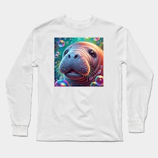 Baby Manatee Long Sleeve T-Shirt